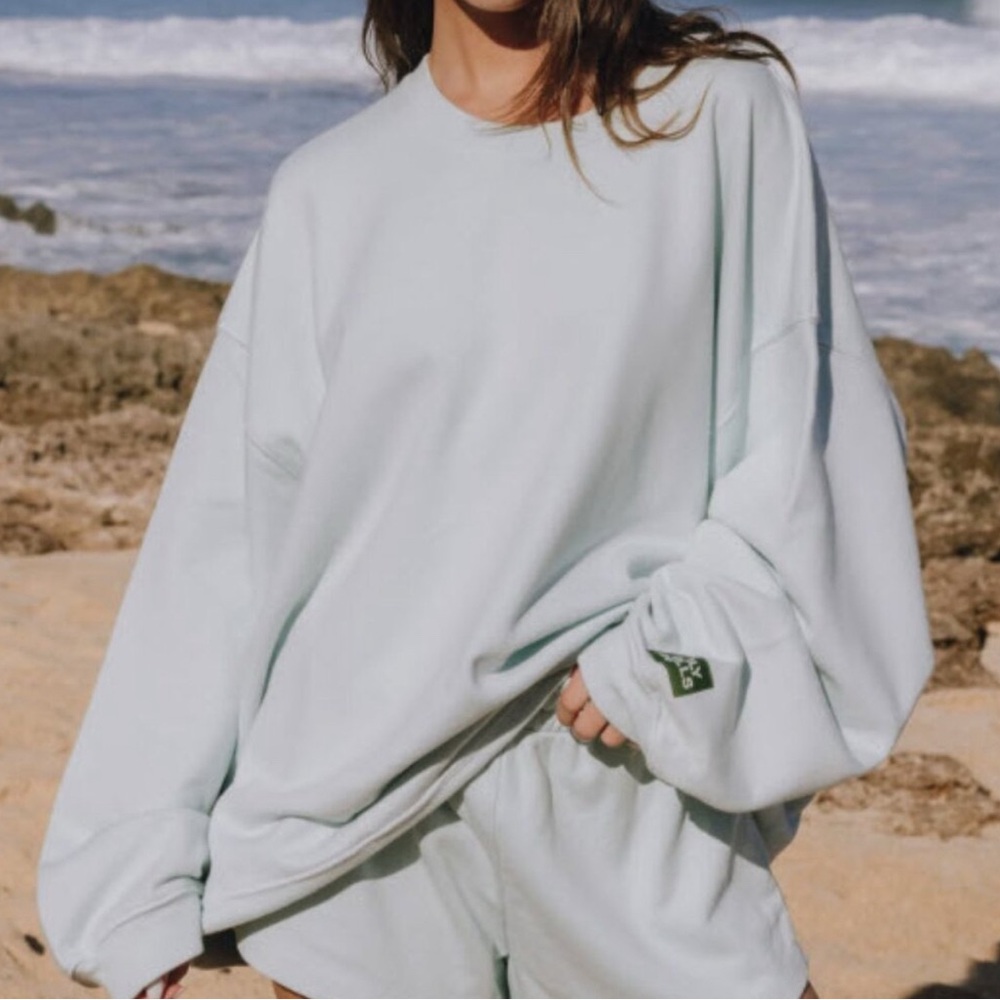 Daily Drills oversized lake day crewneck